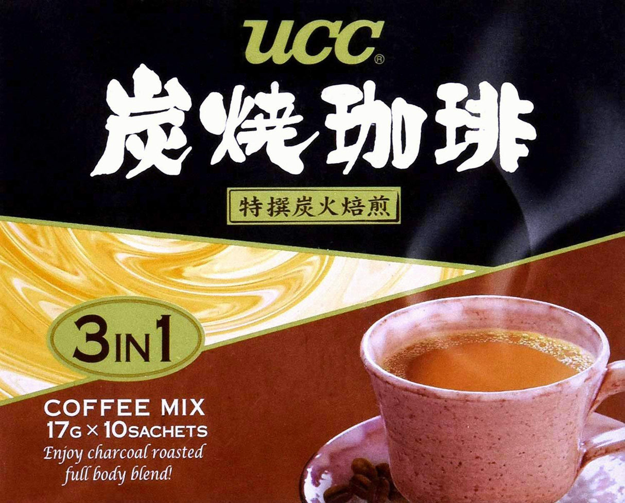 UCC Sumiyaki 3 in 1 Coffee Mix 10 Sachets (6 Packs) - Mighty Depot