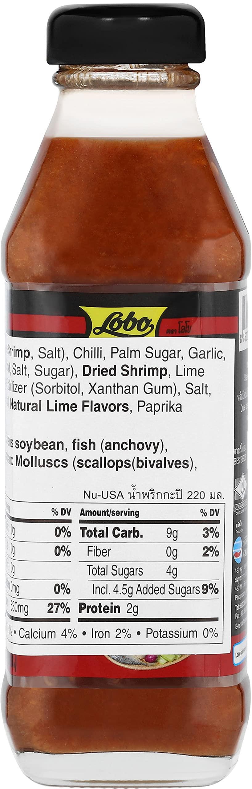 Lobo Thai Spicy Shrimp Paste Sauce (Nam Prik Kapi) - Mighty Depot