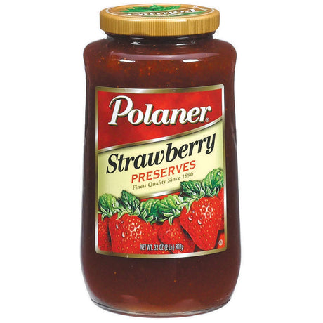 Polaner Preserves, Strawberry, 32 Ounce - Mighty Depot