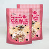 Boba Milk Tea Flavored Snowflake Cake 144g Bag (Pack of 2)