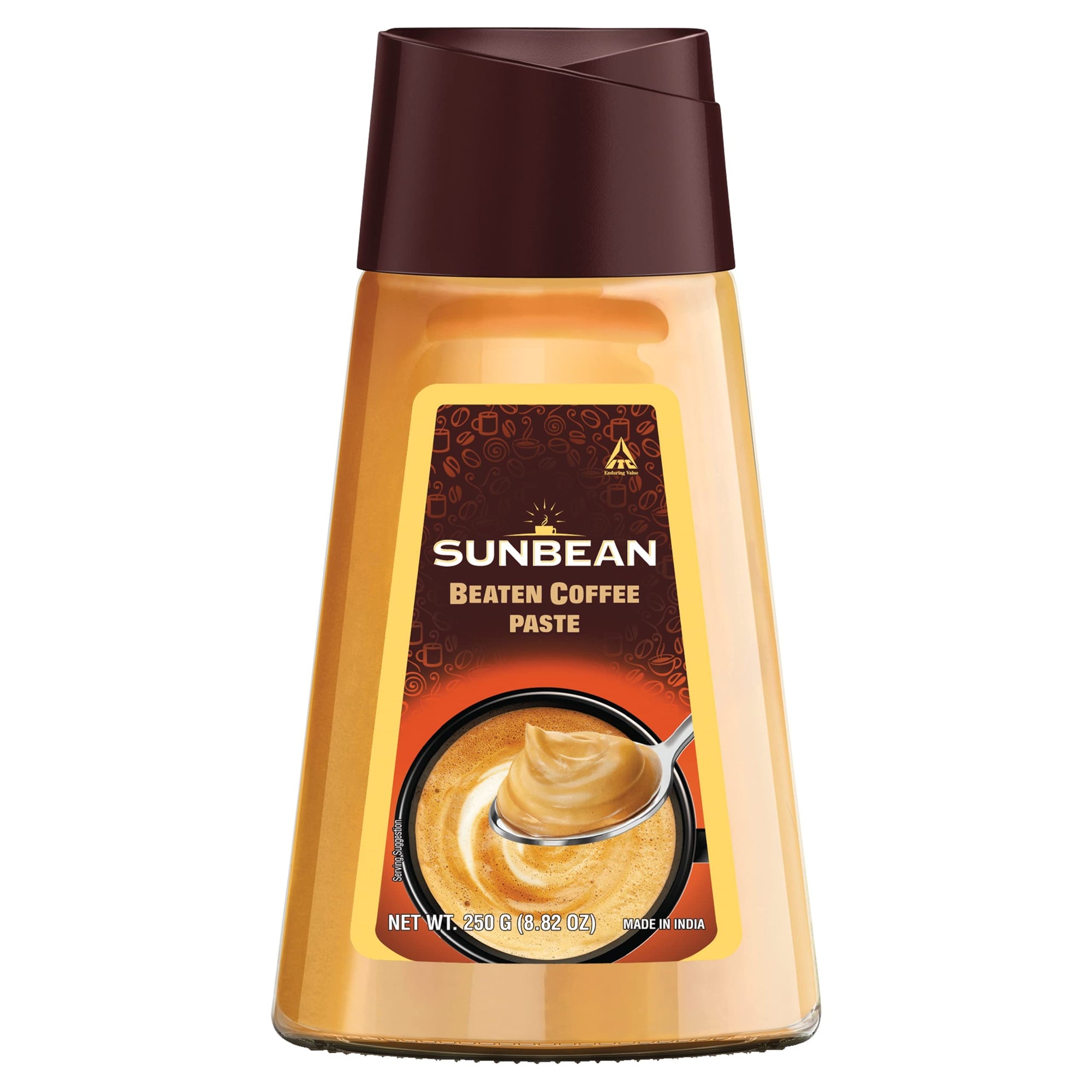 Sunbean Beaten Caffe - Instant Beaten Coffee Paste - Rich, Creamy, and Whipped Coffee Paste - 250g (8.82 OZ)