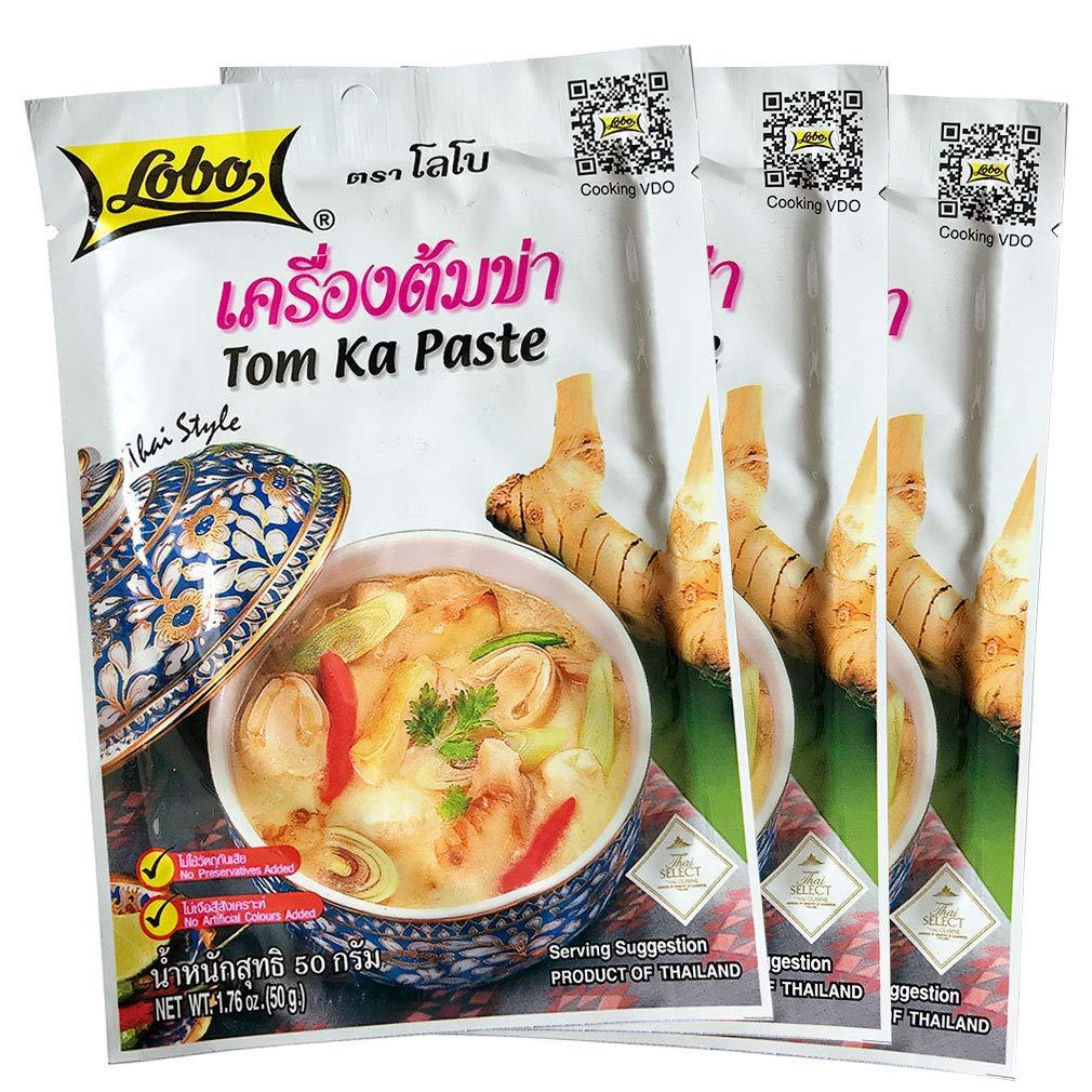 Lobo Tom Ka Paste 10.76 Oz (Pack of 3)