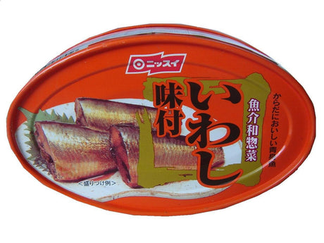 Nissui Iwashi Ajitsuke, 3.52-Ounce Cans (Pack of 24) - Mighty Depot