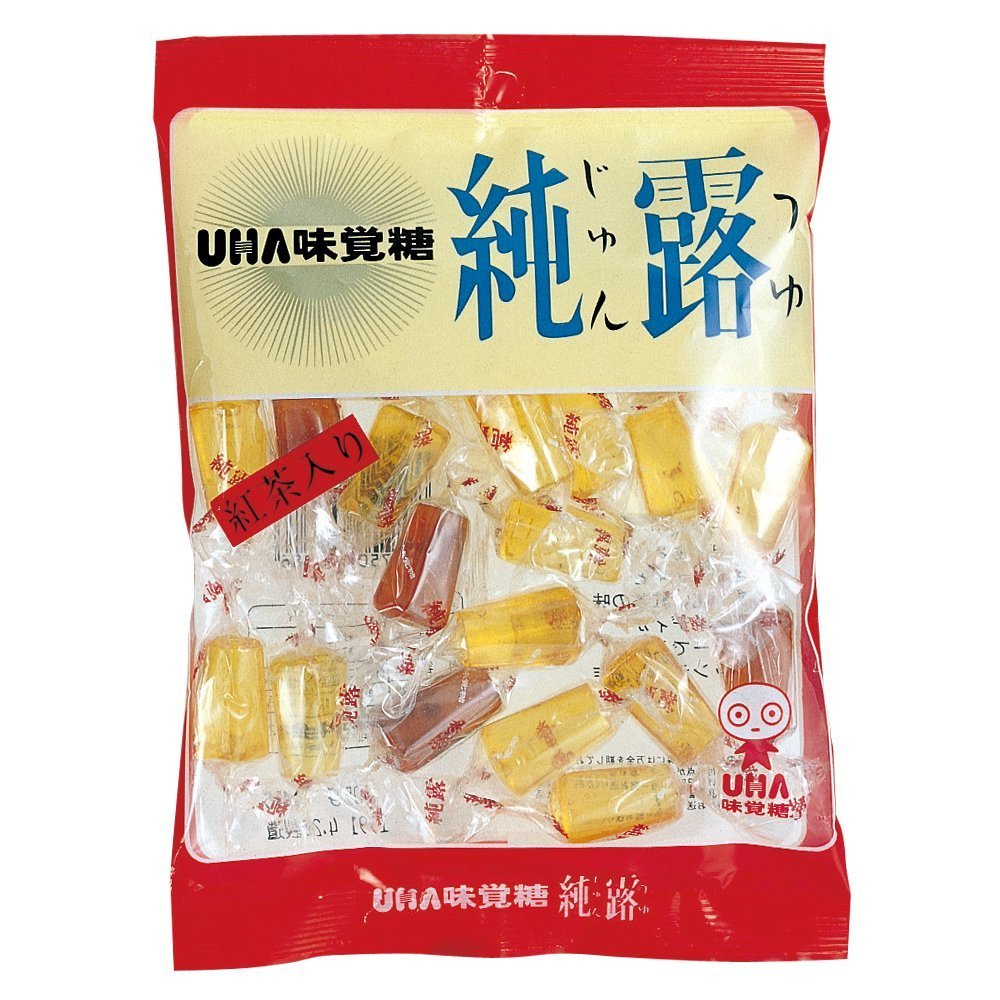 UHA MIKAKUTO JUNTSUYU Tea & Honey Hard Candy 120g Japan Import