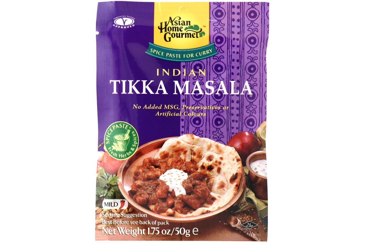 Asian Home Gourmet Spice Paste for: Indian Tikka Masala (1 x 1.75 OZ)