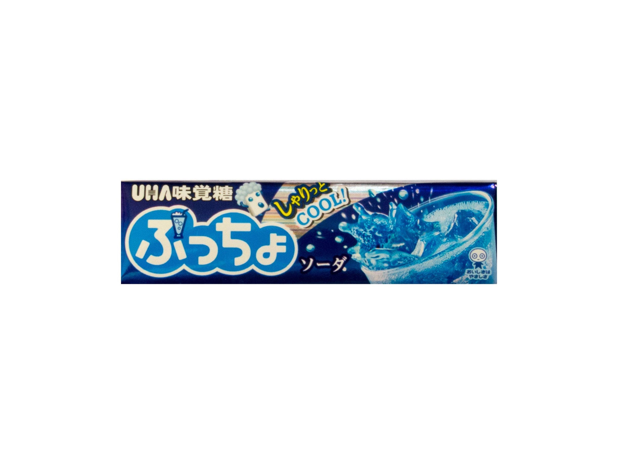Soda Soft Chewy Taffy Candy with Soda Gummy & Fizzy Powder - Puccho - By Uha From Japan 10 Pcs