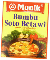 Munik Soto Betawi Jakarta Variety Meat Soup, 125-Gram (Pack of 3) - Mighty Depot
