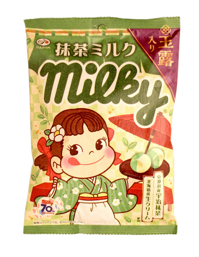 Fujiya Milky Matcha Candy 2.5 OZ (3 Pack)