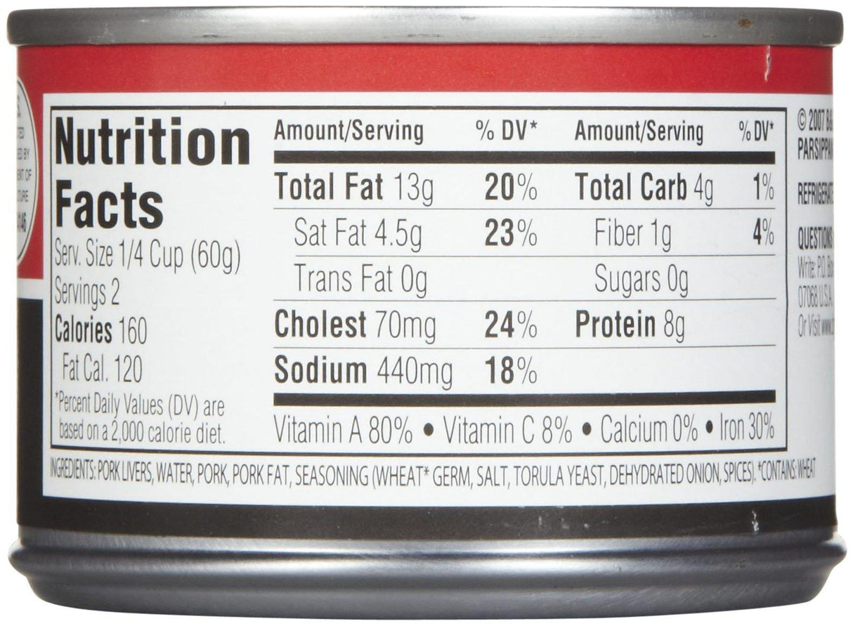 Sell's Liver Pate, 4.25 oz - Mighty Depot