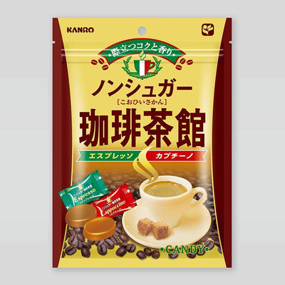 Kanro Non Sugar Coffee Chakan 2.53oz/72g