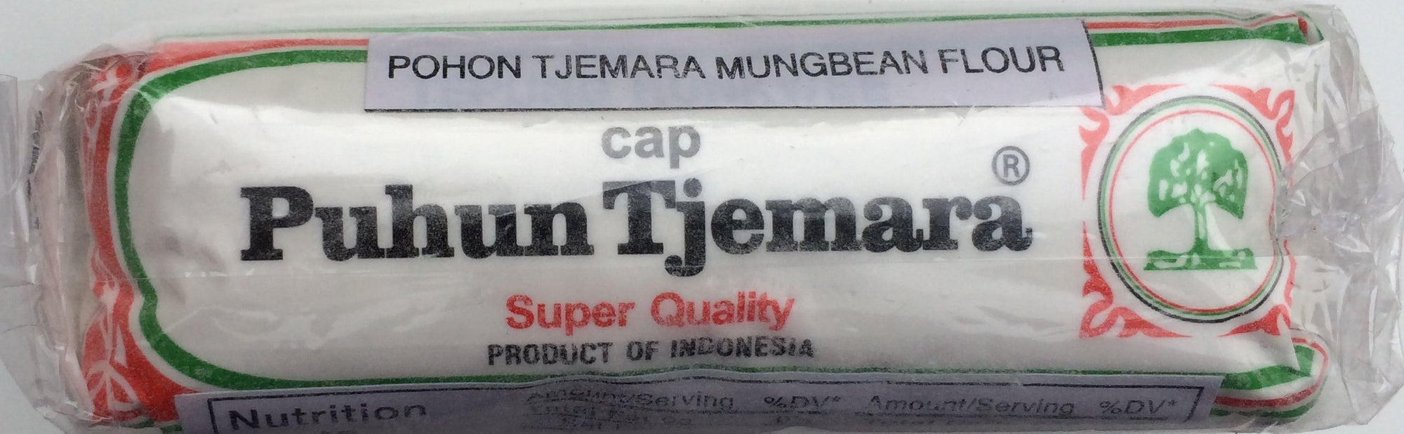 Tjemara Mungbean Flour - 3.5oz (Pack of 5) - Vanilla Flavor