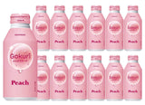 [Product of Japan] Suntory Gokuri Peach ふんわりピーチ, Non Carbonated Soft Drink - 14.1 Fl Oz | Pack of 12 Aluminum Bottle - Mighty Depot