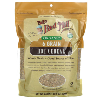 Bob's Red Mill Organic 6 Grain Hot Cereal With Flaxseed