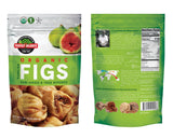 Organic Turkish Sun-Dried Figs 2lb bag - USDA Certified- Non-GMO- Unsulfured Vegan Snack - Mighty Depot