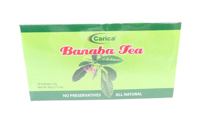 Carica Banaba Tea 30 count (2)