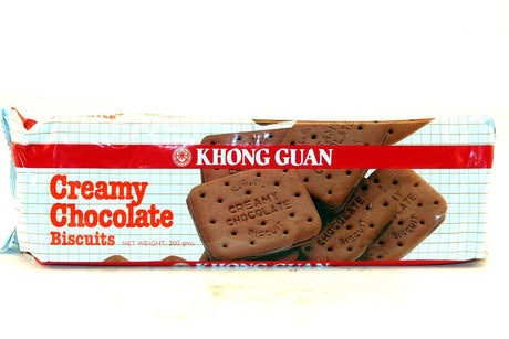 Khong Guan Biscuits (Creamy Chocolate) (Pack of 1) - Mighty Depot