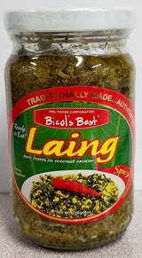 Bicol's Best Laing Spicy 8 oz- Ready to Eat (2 Bottles) - Mighty Depot