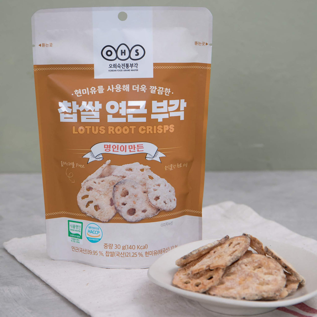 OHS Traditional Vegan Crisps 오희숙 전통부각 - Mighty Depot