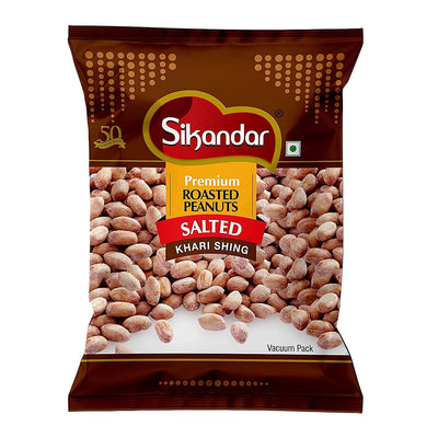 Sikandar Premium Roasted & Salted Peanuts 400g