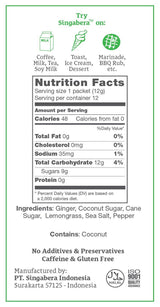 Singabera Ginger Drink - Lemon Ginger Flavor 6.3 oz (Pack of 3) - Mighty Depot