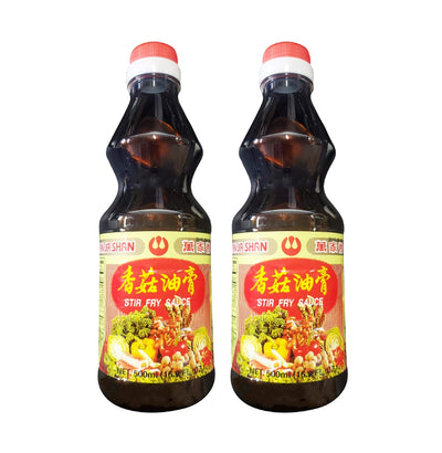 Wan Ja Shan Stir Fry Sauce, (2 Pack, Total of 1000mL)