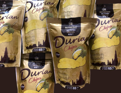 Bee Fruits-Durian Chips, Thai Snack 2.3 Ounce Bag Free Shipping