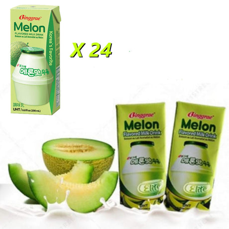 BINGGREA MELON MILK BOX DEAL - 24 Packs/Box - Mighty Depot