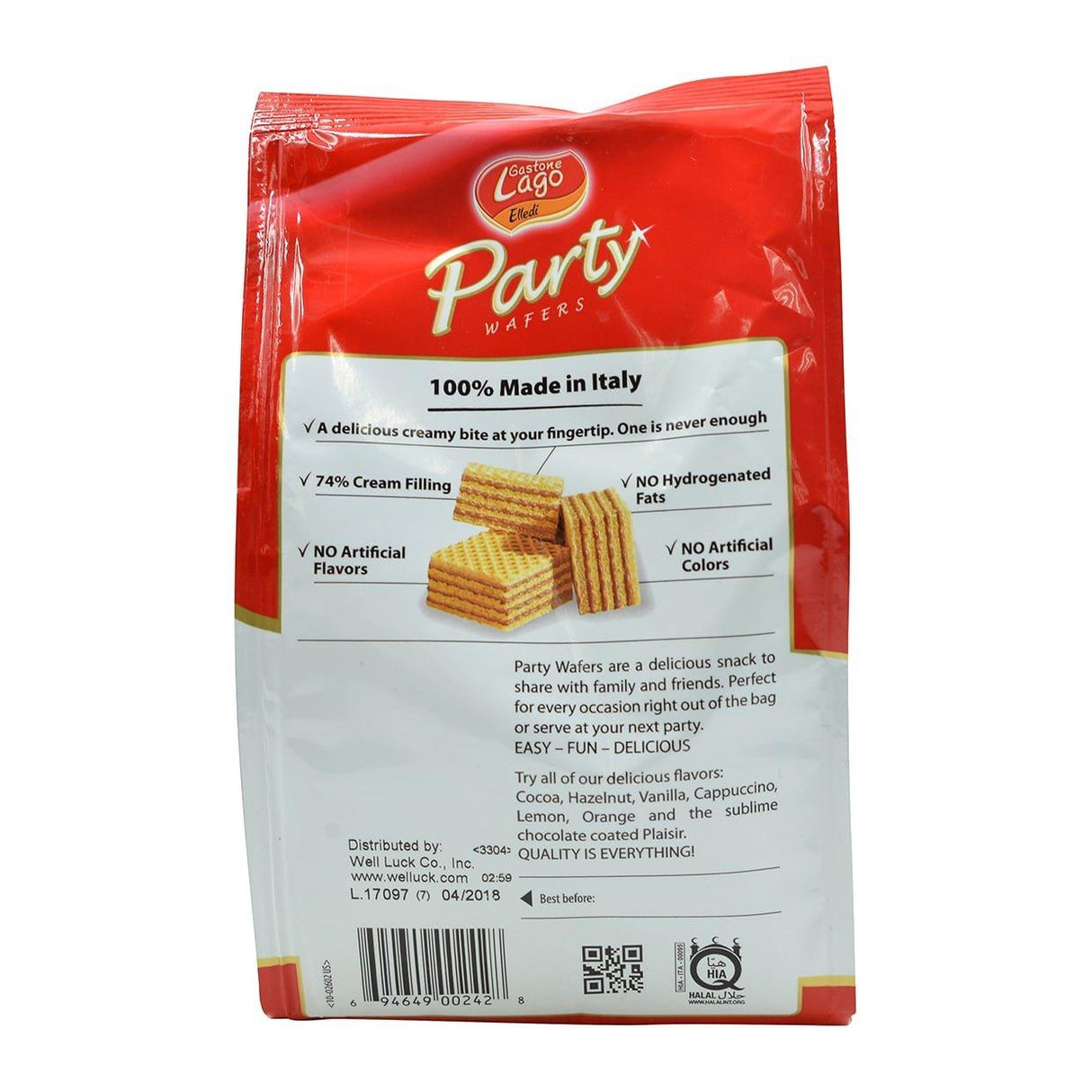 Gastone, Party Wafers, 8. Ounce(oz) - Mighty Depot