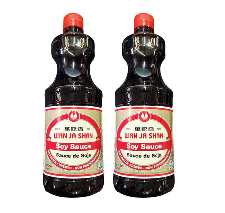 Wan Ja Shan Soy Sauce (2 Pack, Total of 67.6fl.oz) - Mighty Depot