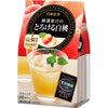 Nitto Powdered Yamanashi White Peach Fruit Juice Instant Tea 10 Piece, 6 Pack