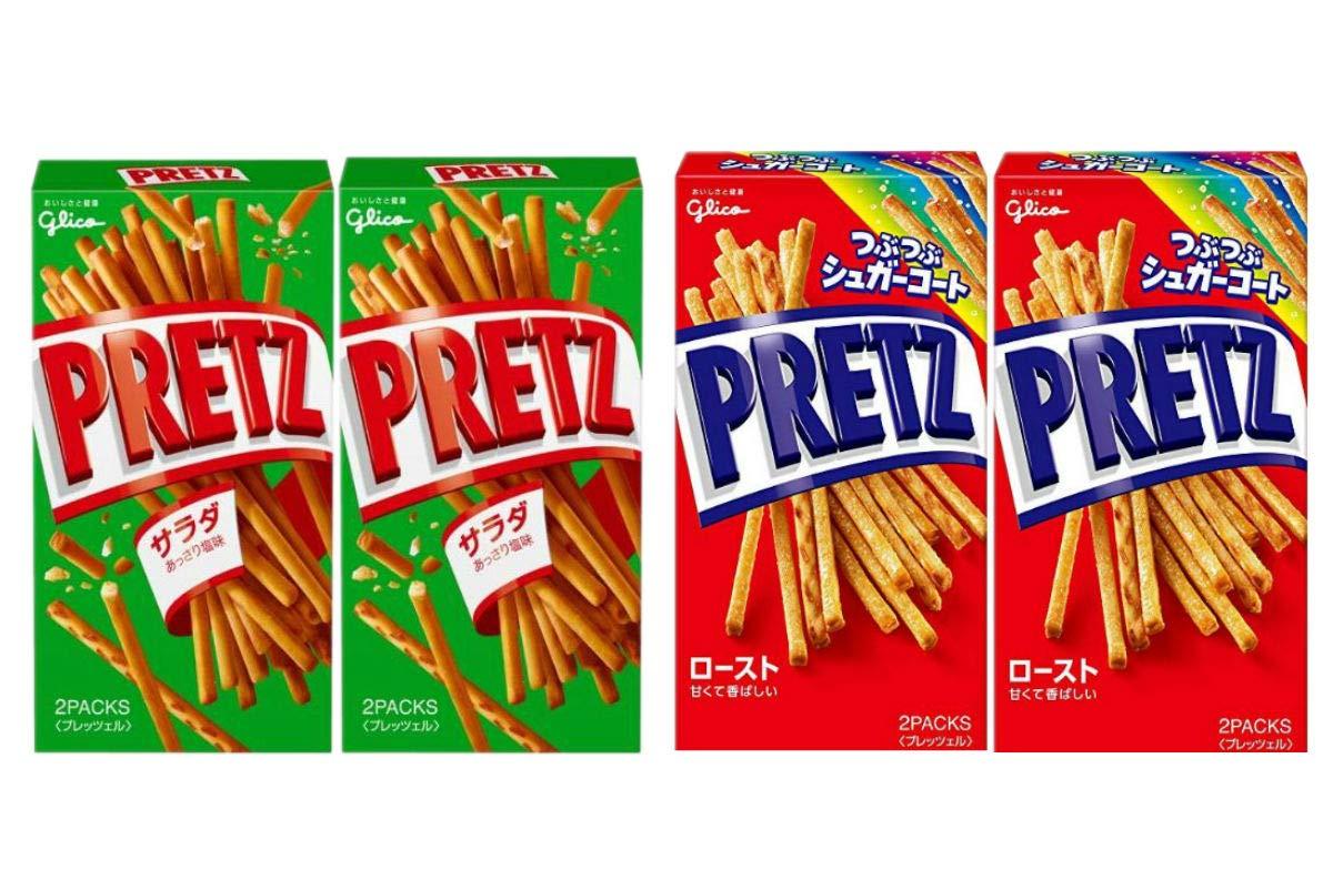 2 Flavor Glico Pretz 、Salad、Roast. No.a058 - Mighty Depot