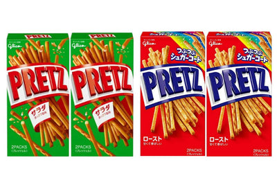 2 Flavor Glico Pretz 、Salad、Roast. No.a058