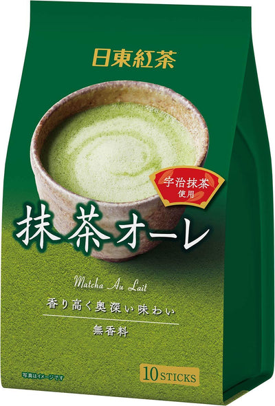 Nitto Tea matcha latte 10P (12gX10P) X3 pieces