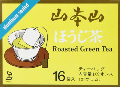 Yamamotoyama Houji Cha Tea (16 Count), 1.78 Ounces