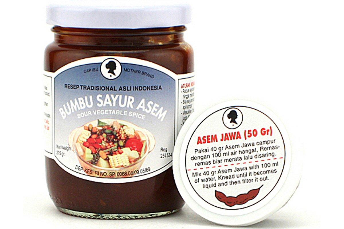 Bumbu Sayur Asam (Sour Vegetable Spice Paste) - 9.7oz (Pack of 1) - Mighty Depot