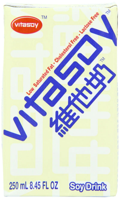 Vitasoy Authentic Asian Soy Drink 8.45 Fl Oz(pack of 6)