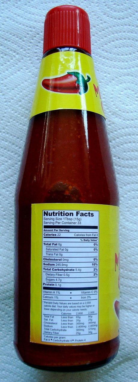 MASALA CHILLI SAUCE - Mighty Depot