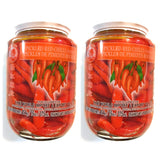 Cock Brand pickled Red Chili( Whole)16 Oz-2 Pack 浸紅辣椒 - Mighty Depot