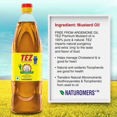 Tez Mustard Oil,16 fl oz