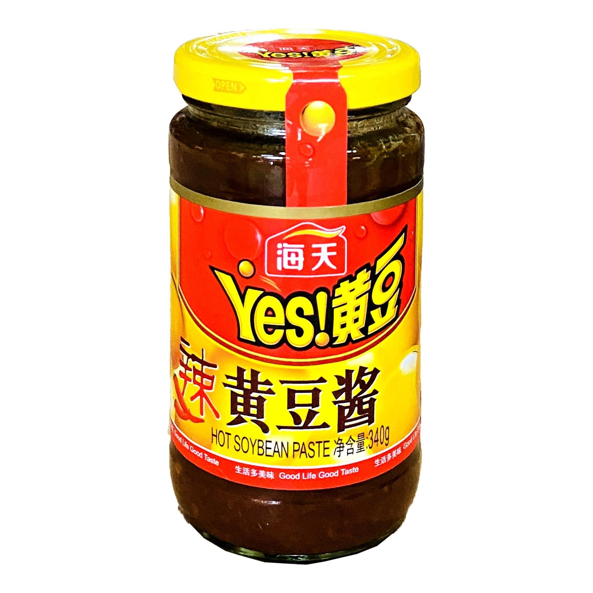 Haitian Spice Bean Paste 海天 辣黄豆酱 340g/11.99oz (pack of 2) - -Asian Chinese Paste