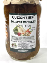 Quezon's Best Papaya Pickles (ATCHARA) 12 oz - Mighty Depot