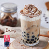 WuFuYuan Boba Tapioca Pearl, Black Sugar Flavor, Ready in 5 Minutes, 8.8 Oz. (3 Packs)