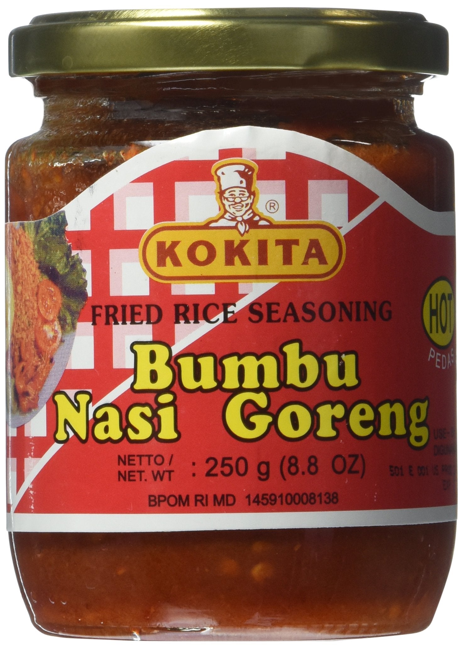 Kokita Hot Fried Rice Seasoning, 8.8 Ounce