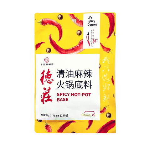 DEZHUANG SPICY HOT-POT BASE 36°Spicy - Mighty Depot
