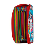 JuJuBe Be Spendy Zippered Wallet, Tokidoki Collection - Rainbow Dreams - Mighty Depot