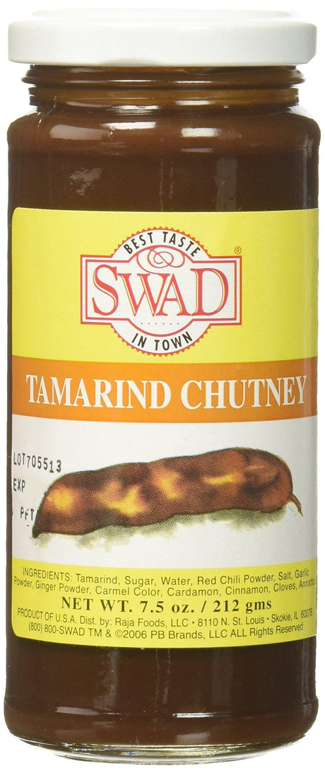 Great Bazaar Swad Tamarind Chutney, 7.5 Ounce - Mighty Depot