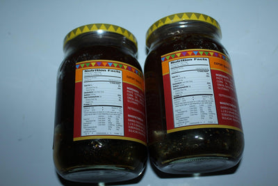 Barrio Fiesta Ginisang Bagoong Sauted Shrimp Paste Sweet Pack of Two 17 Oz Per Jar