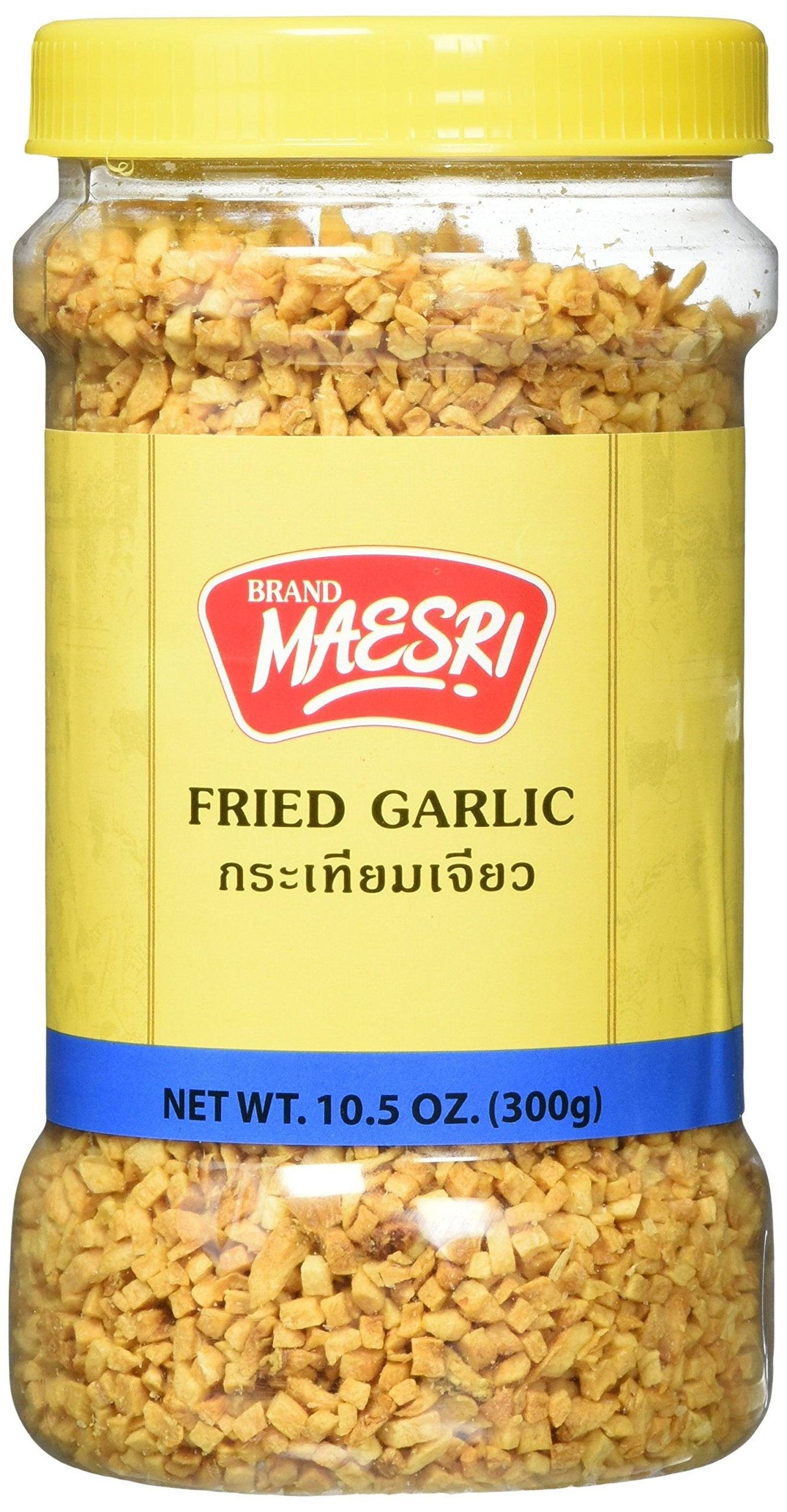 Maesri Fried Garlic, 10.5 Ounce - Mighty Depot