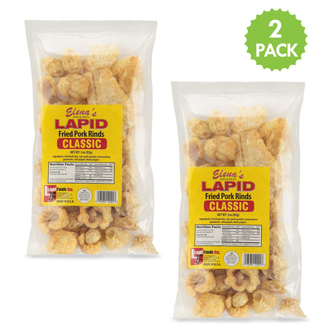 Elena's Lapid Fried Pork Rind - Mighty Depot