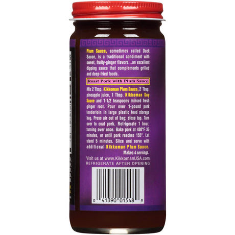 Kikkoman Sauce Plum, 9.3 oz - Mighty Depot